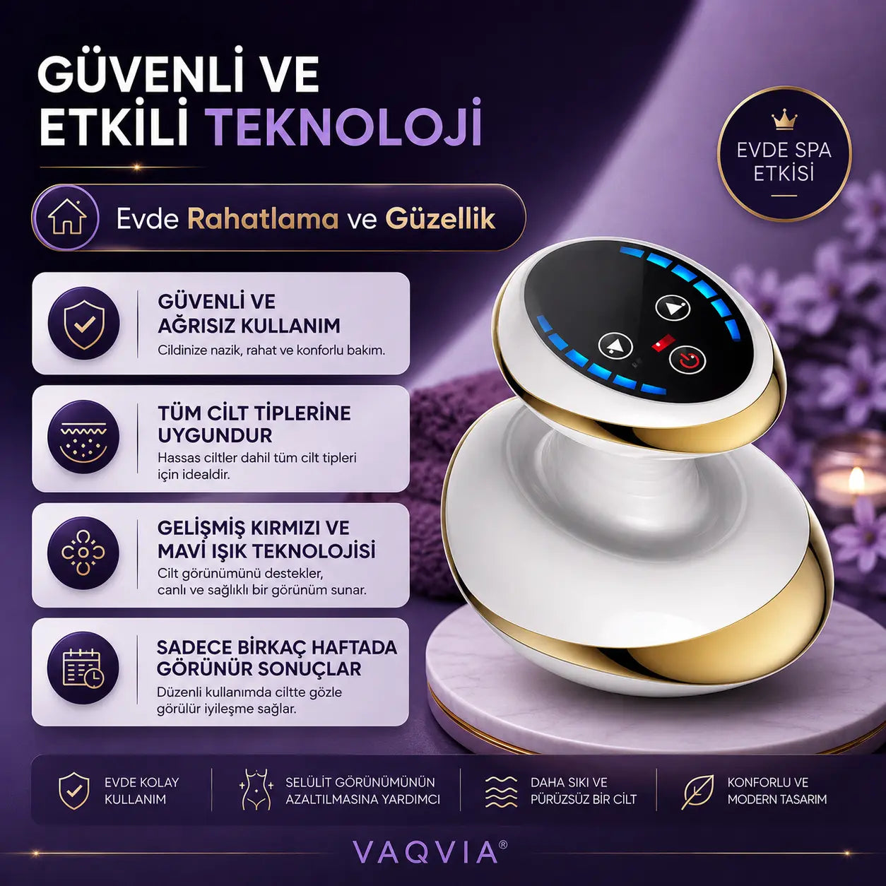 VAQVIA® Isıtmalı Vakum Masaj Cihazı VAQVIA
