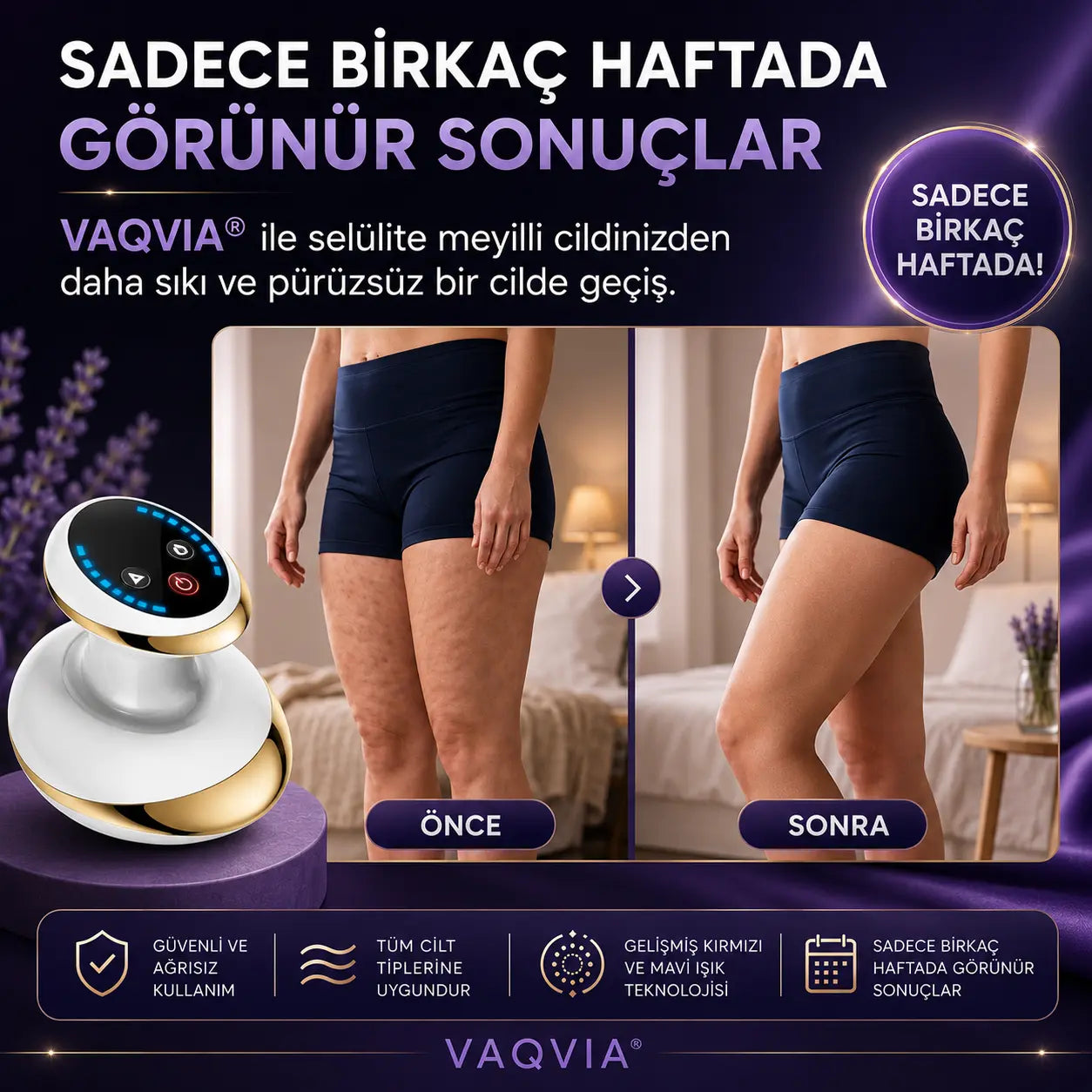 VAQVIA® Isıtmalı Vakum Masaj Cihazı VAQVIA