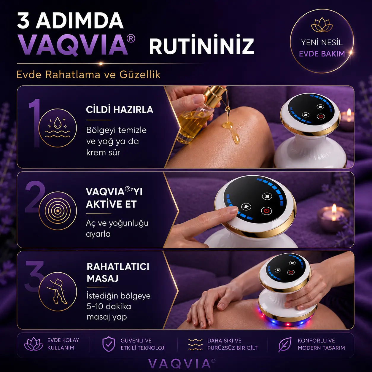 VAQVIA® Isıtmalı Vakum Masaj Cihazı VAQVIA