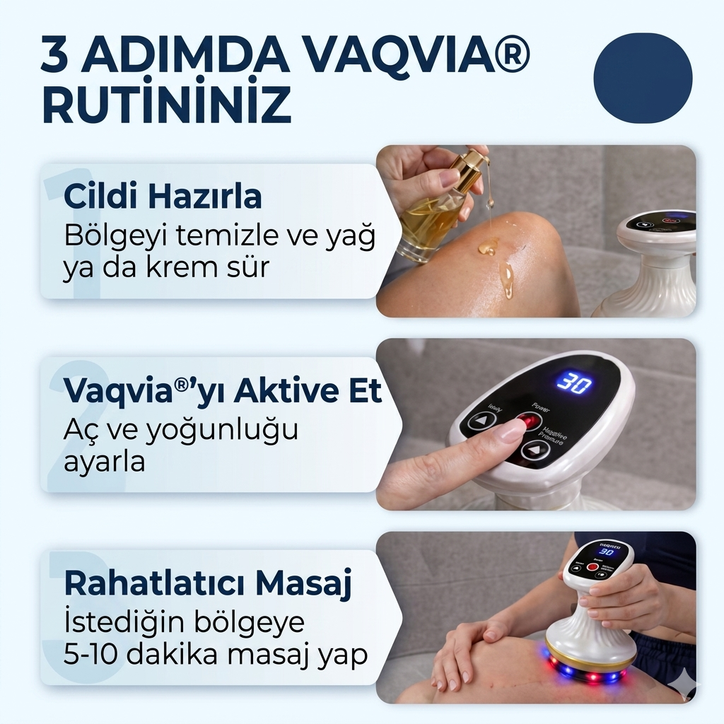 VAQVIA® Sculpt Pro Daha Sıkı ve Pürüzsüz Bir Cilt