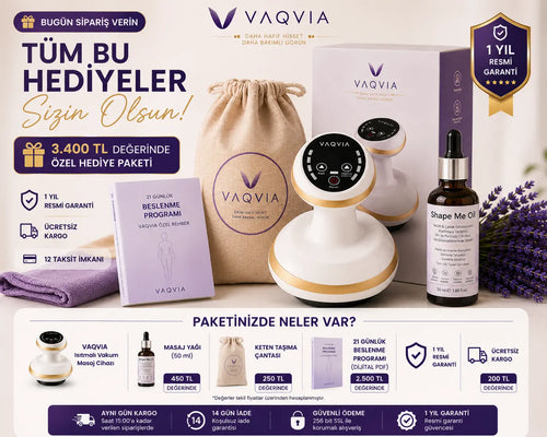 VAQVIA® Isıtmalı Vakum Masaj Cihazı VAQVIA
