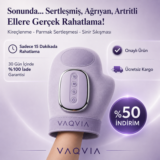 VAQVIA El & Bilek Isıtmalı Masaj Cihazı